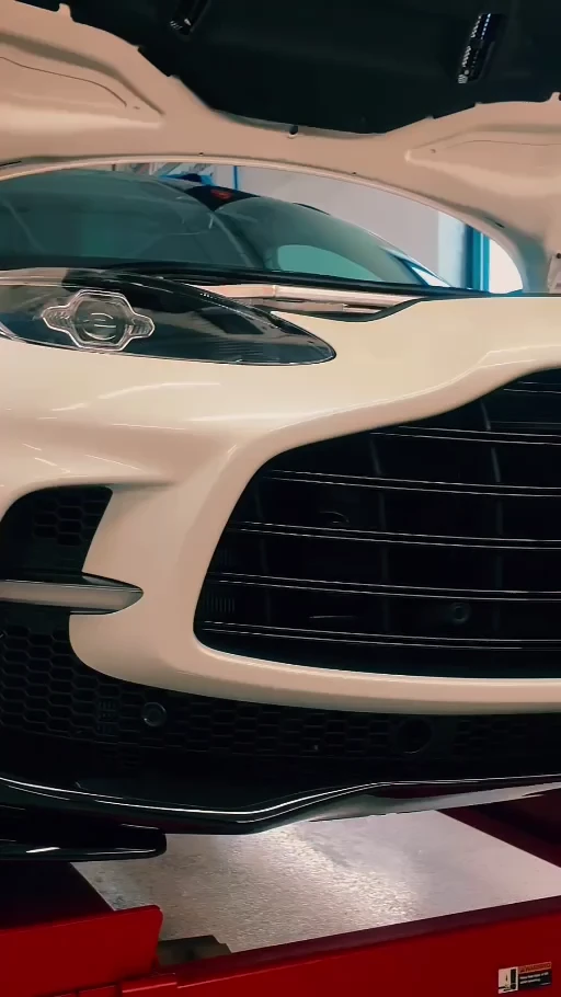 Detail from the Aston Martin film